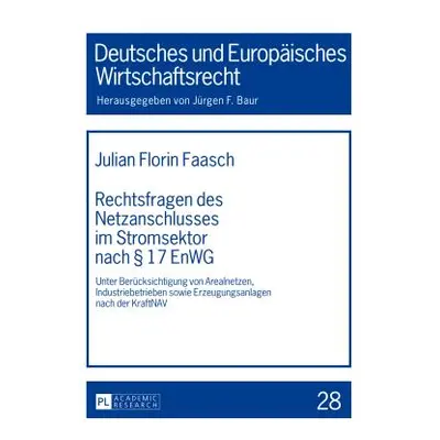 "Rechtsfragen Des Netzanschlusses Im Stromsektor Nach 17 Enwg: Unter Beruecksichtigung Von Area