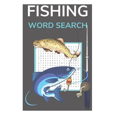 "Fishing Word Search: Puzzle Book for Adults 5x8 Inches Pocket Size" - "" ("Media Fishing Frenzy