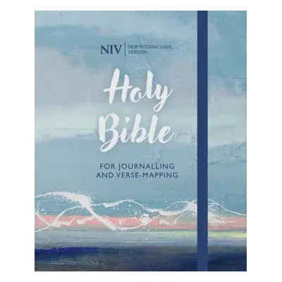 "NIV Bible for Journalling and Verse-Mapping" - "Waves" ("Version New International")(Pevná vazb