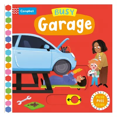 "Busy Garage" - "" ("Books Campbell")(Board book)