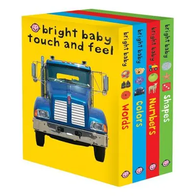 "Bright Baby Touch & Feel Slipcase 2: Includes Words, Colors, Numbers, and Shapes" - "" ("Priddy