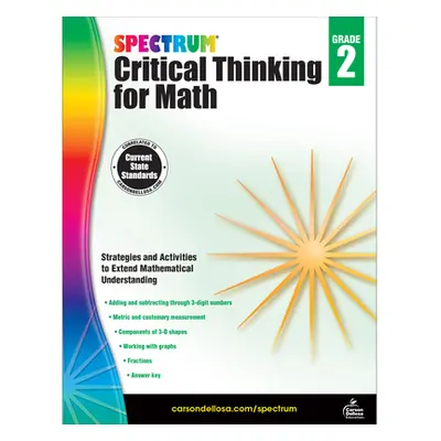 "Spectrum Critical Thinking for Math, Grade 2" - "" ("Spectrum")(Paperback)