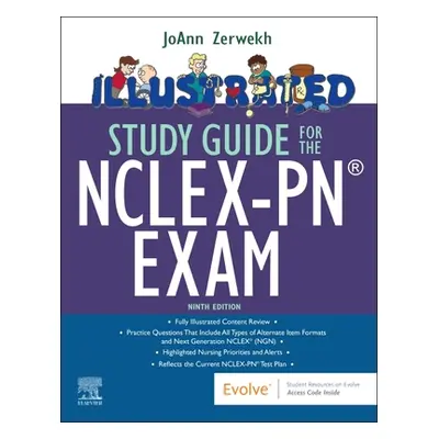 "Illustrated Study Guide for the Nclex-Pn(r) Exam" - "" ("Zerwekh Joann")(Paperback)