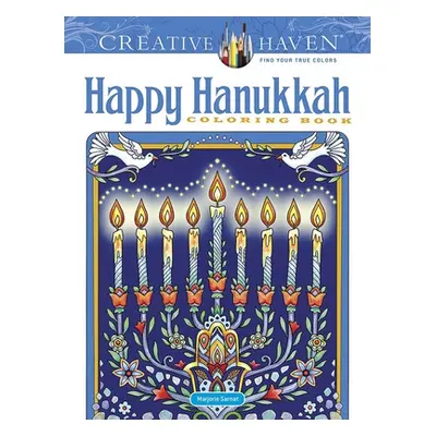 "Creative Haven Happy Hanukkah Coloring Book" - "" ("Sarnat Marjorie")(Paperback)