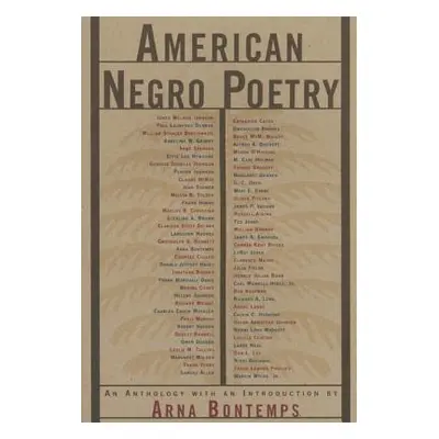 "American Negro Poetry: An Anthology" - "" ("Bontemps Arna")(Paperback)