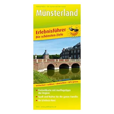 "Munsterland, adventure guide and map 1:160,000" - "" ("")(Sheet map, folded)