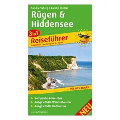 "Rugen & Hiddensee, travel guide 3in1" - "" ("")(Sheet map, folded)