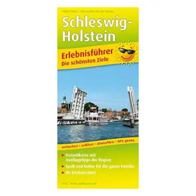 "Schleswig-Holstein, adventure guide and map 1:250,000" - "" ("")(Sheet map, folded)