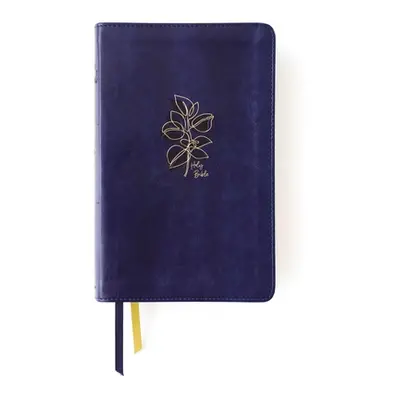 "Niv, Women's Devotional Bible, Leathersoft, Navy, Comfort Print" - "" ("Zondervan")(Imitation L