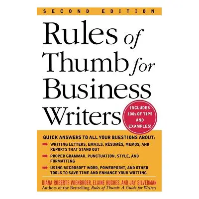 "Rules of Thumb for Business Writers" - "" ("Wienbroer")(Pevná vazba)