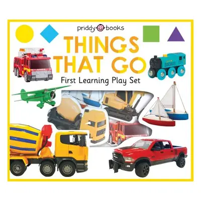 "First Learning Play Set: Things That Go [With 12 Chunky Pieces]" - "" ("Priddy Roger")(Board Bo