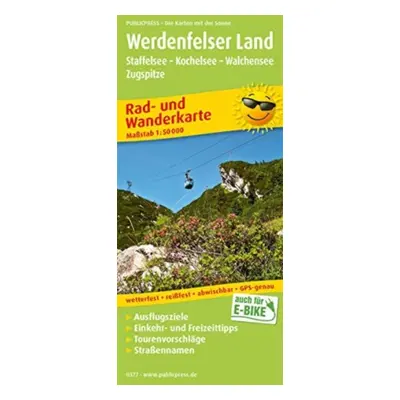 "Werdenfelser Land, cycling and hiking map 1:50,000" - "" ("")(Sheet map, folded)