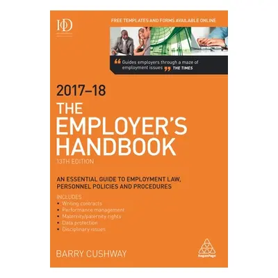 "The Employer's Handbook 2017-2018" - "" ("Cushway Barry")(Paperback)