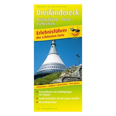 "Border triangle Germany - Poland - Czech Republic, adventure guide and map 1:150,000" - "" ("")