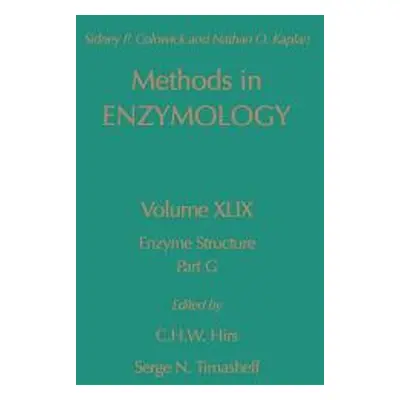 "Enzyme Structure, Part G: Volume 49" - "" ("Kaplan Nathan P.")(Pevná vazba)