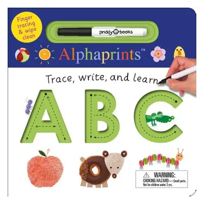 "Alphaprints: Trace, Write, and Learn ABC: Finger Tracing & Wipe Clean" - "" ("Priddy Roger")(Bo