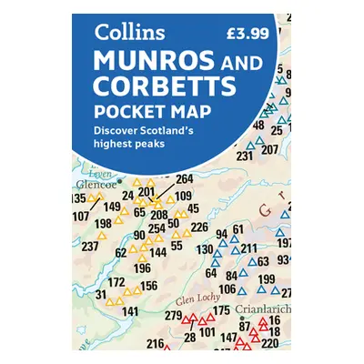 "Munros and Corbetts Pocket Map: Discover Scotland's Highest Peaks" - "" ("A-Z Maps")(Folded)