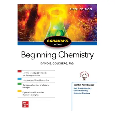 "Schaum's Outline of Beginning Chemistry, Fifth Edition" - "" ("Goldberg David")(Paperback)