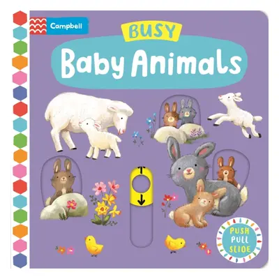 "Busy Baby Animals" - "" ("Jatkowska Ag")(Board book)