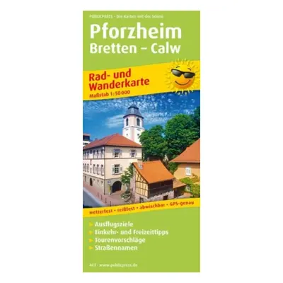 "Pforzheim - Bretten - Calw" - "" ("")(Sheet map)