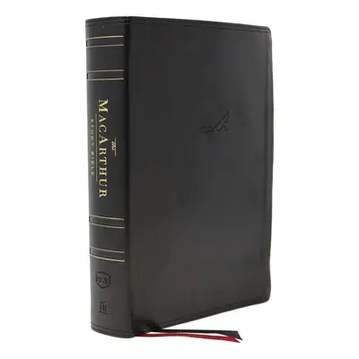 "Nkjv, MacArthur Study Bible, 2nd Edition, Leathersoft, Black, Indexed, Comfort Print: Unleashin