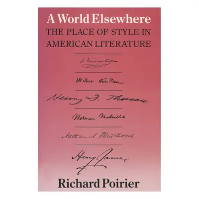 "World Elsewhere" - "" ("Poirier Richard")(Paperback)