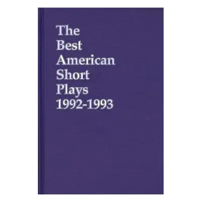 "The Best American Short Plays 1992-1993" - "" ("Young Glenn")(Pevná vazba)