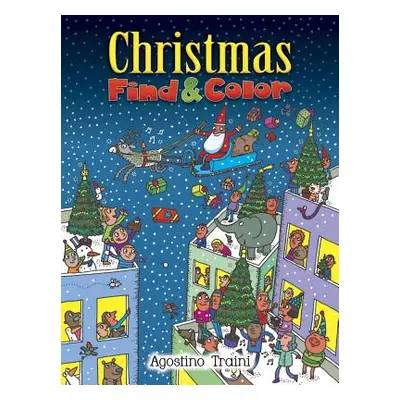 "Christmas Find and Color" - "" ("Traini Agostino")(Paperback)