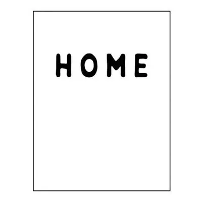 "Home: Home Black and white Decorative Book - Perfect for Coffee Tables, End Tables, Bookshelves