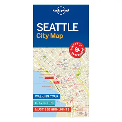 "Lonely Planet Seattle City Map 1" - "" ("Lonely Planet")(Folded)