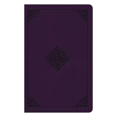 "ESV Large Print Personal Size Bible (Trutone, Lavender, Ornament Design)" - "" ("")(Imitation L