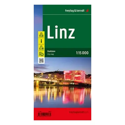 "Linz City Map" - "" ("")(Sheet map, folded)