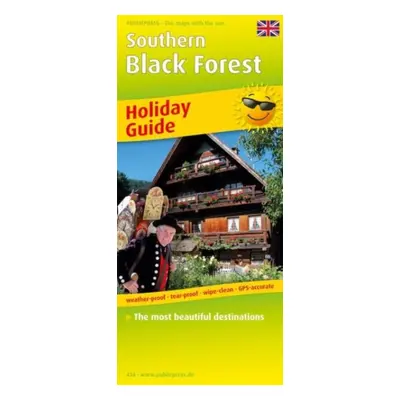 "Southern Black Forest" - "" ("")(Sheet map, folded)