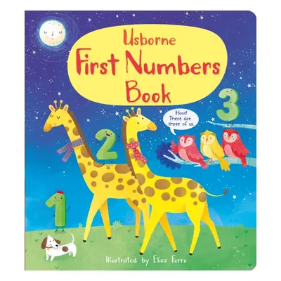 "First Numbers Book" - "" ("Cartwright Mary")(Board book)