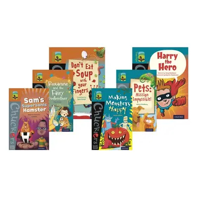 "Oxford Reading Tree TreeTops Chucklers: Oxford Level 8-9: Pack of 6" - "" ("Harper Meg")(Multip