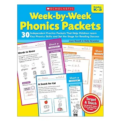 "Week-By-Week Phonics Packets: Grades K-3" - "" ("Novelli Joan")(Paperback)