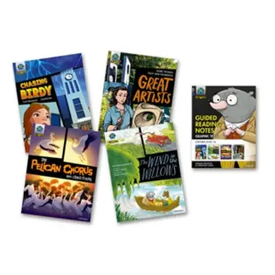 "Project X Origins Graphic Texts: Grey Book Band, Oxford Level 14: Mixed Pack of 4" - "" ("Bradm