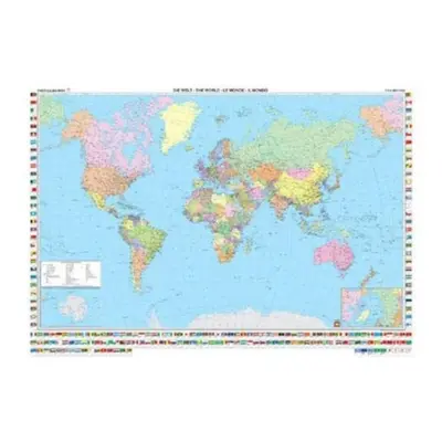 "World political (International), 1:35 million, Marker board" - "" ("")(Sheet map, flat)