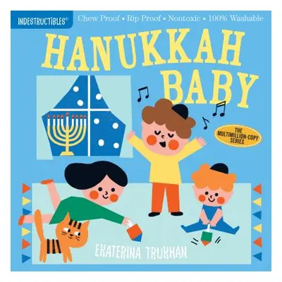 "Indestructibles: Hanukkah Baby: Chew Proof - Rip Proof - Nontoxic - 100% Washable