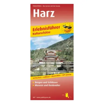 "Harz - cultural treasures, adventure guide and map 1:140,000" - "" ("")(Sheet map, folded)