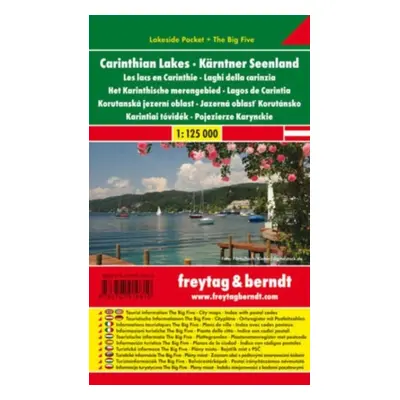 "Carinthian Lakes Lakeside Pocket + the Big Five 1:125 000" - "" ("")(Sheet map, folded)