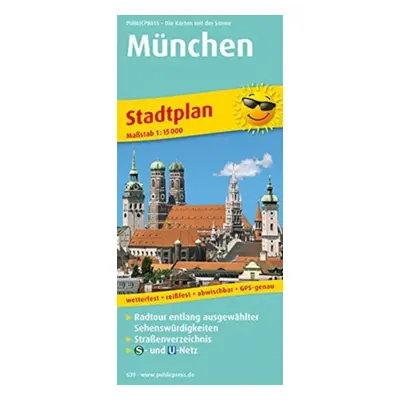 "Munchen 1:15.000" - "" ("")(Sheet map, folded)