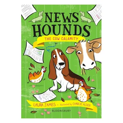 "News Hounds: The Cow Calamity" - "" ("James Laura")(Paperback / softback)