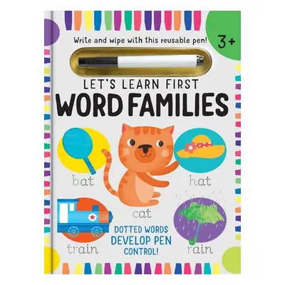 "Let's Learn: Word Families (Write and Wipe): (Early Reading Skills, Letter Writing Workbook, Pe