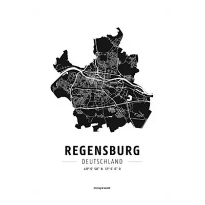 "Regensburg, Designposter" - "" ("")(Sheet map, folded)