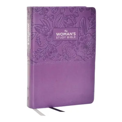 "Kjv, the Woman's Study Bible, Purple Leathersoft, Red Letter, Full-Color Edition, Comfort Print