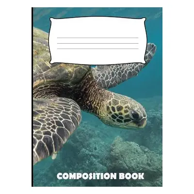 "Composition Book: Tortoise Composition Notebook Wide Ruled" - "" ("Publishing Pinnacle Novelty"