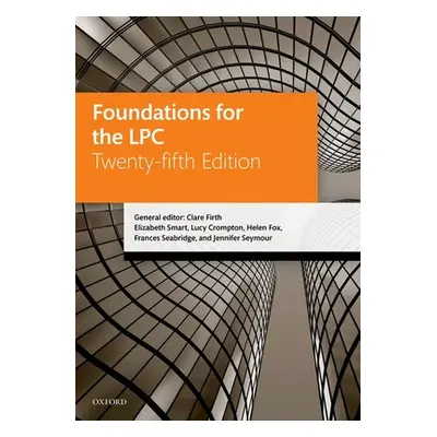 "Foundations for the Lpc" - "" ("Firth Clare")(Paperback)