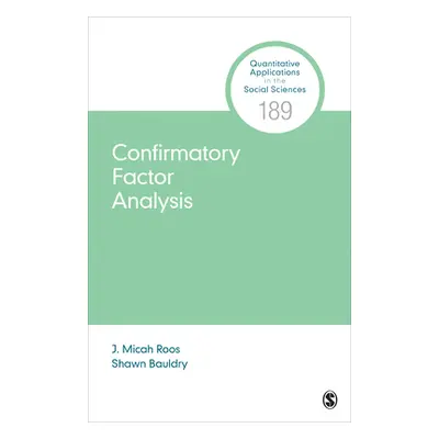 "Confirmatory Factor Analysis" - "" ("Roos J. Micah")(Paperback)