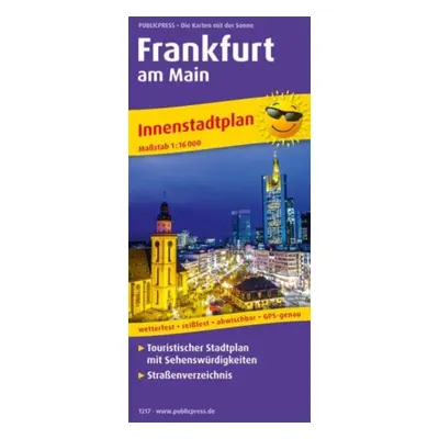 "Frankfurt am Main" - "" ("")(Sheet map, folded)